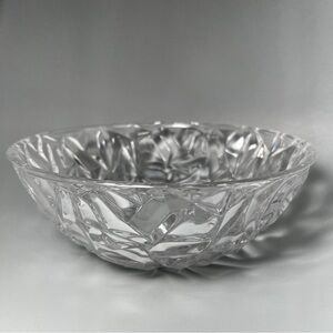 Tiffany & Co. Rock Cut Crystal Bowl